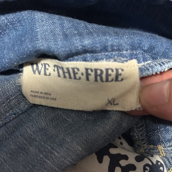 * Current* We the Free Lunan Crop Harem Jeans - Picture 7 of 7